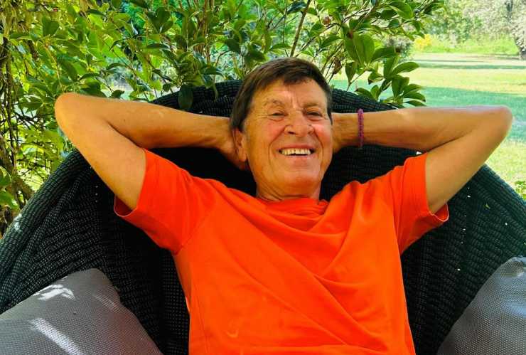 gianni morandi rilassato
