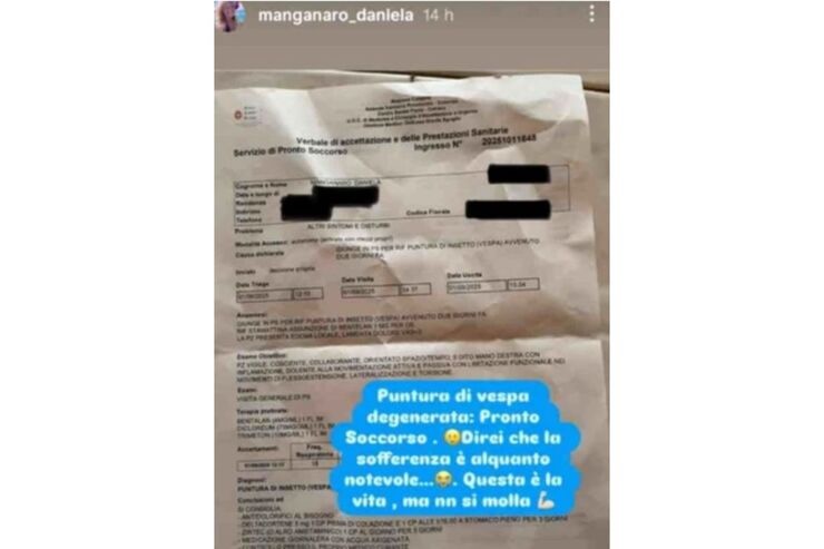 Referto dama Uomini e Donne