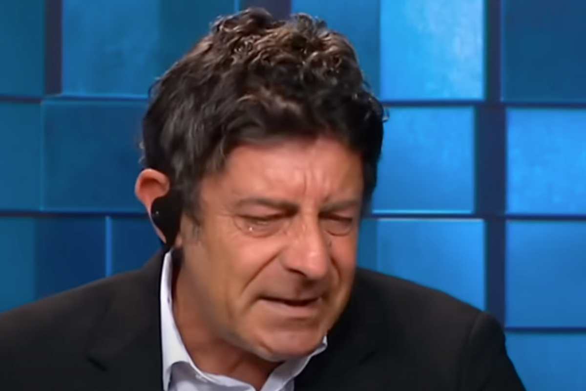luca laurenti piange